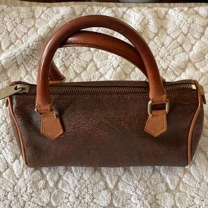 Etro Mini Paisley Barrel bag